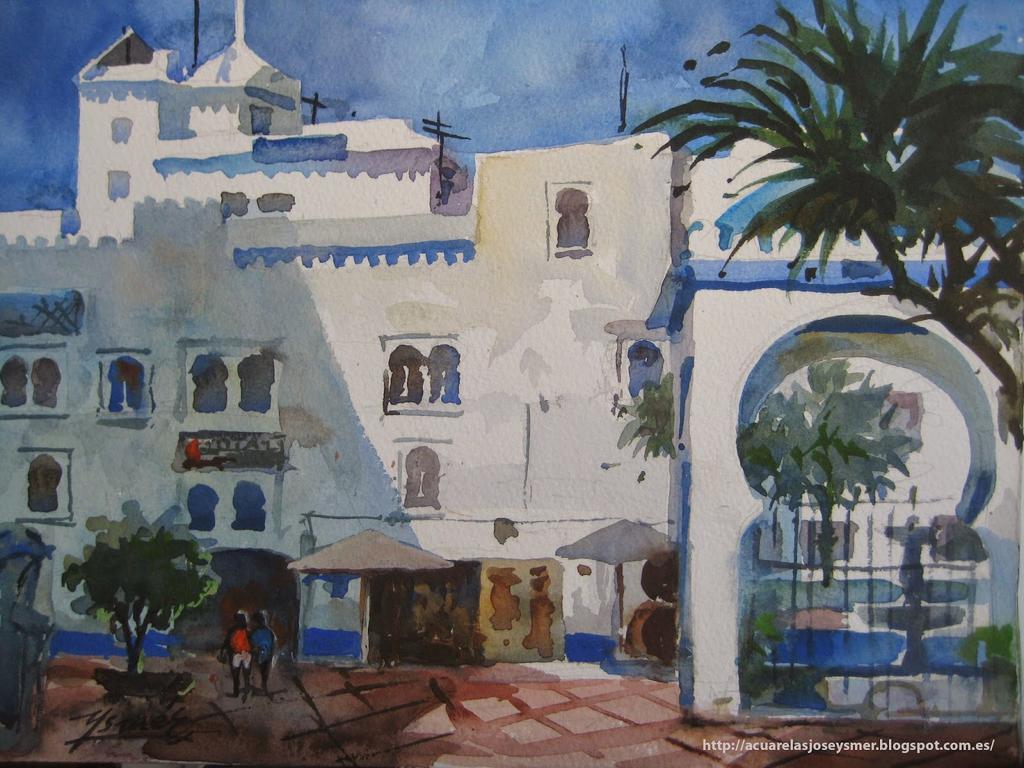 Hostal Plaza Damasco Almunecar Bagian luar foto